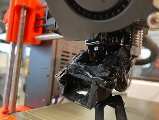 Hotend забиване